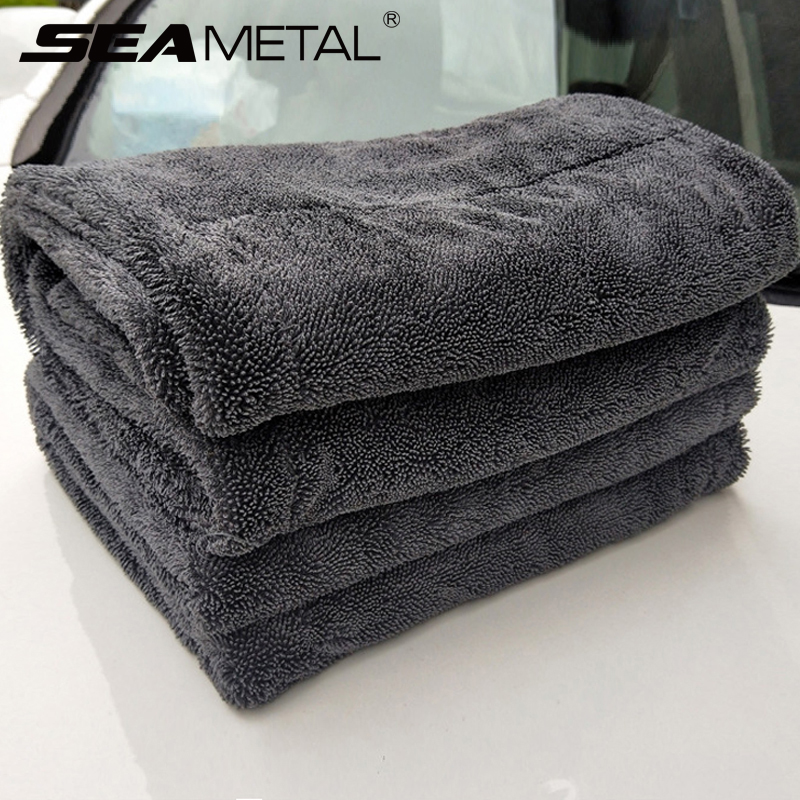 Microfiber Car Drying Towel Super Absorbent - Toalla para lavado de coches, 1200GSM,