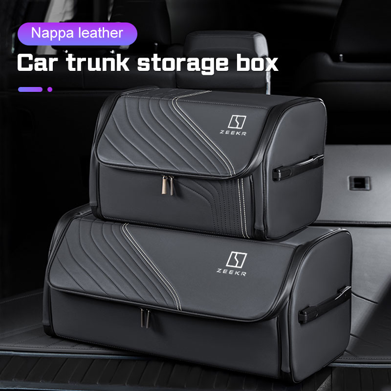 Car Trunk Organizer Foldable Storage Box - Caja organizadora de maletero de coche