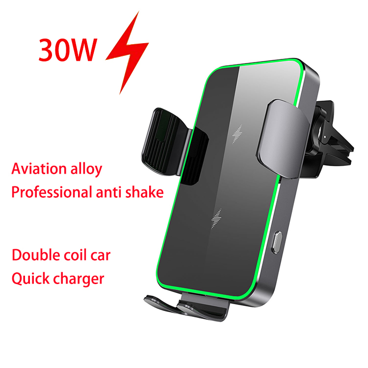 Magnetic Phone Holder For Car Vent - Cargador inalámbrico Qi2 para coche, soporte