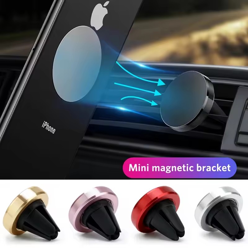 Magnetic Phone Holder For Car Vent - Soporte magnético para teléfono móvil para