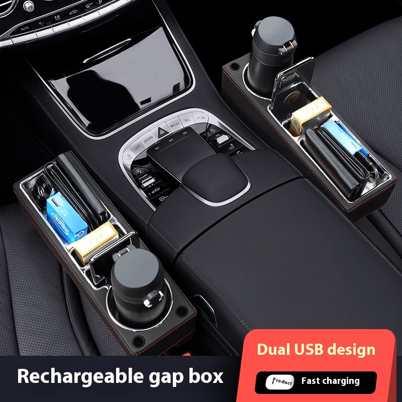 Seat Gap Filler Organizer With Usb Charger - Organizador de relleno de huecos de