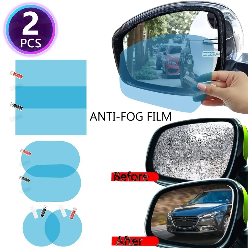 Anti Glare Car Rearview Mirror Film - Película Protectora para Espejo Retrovisor de