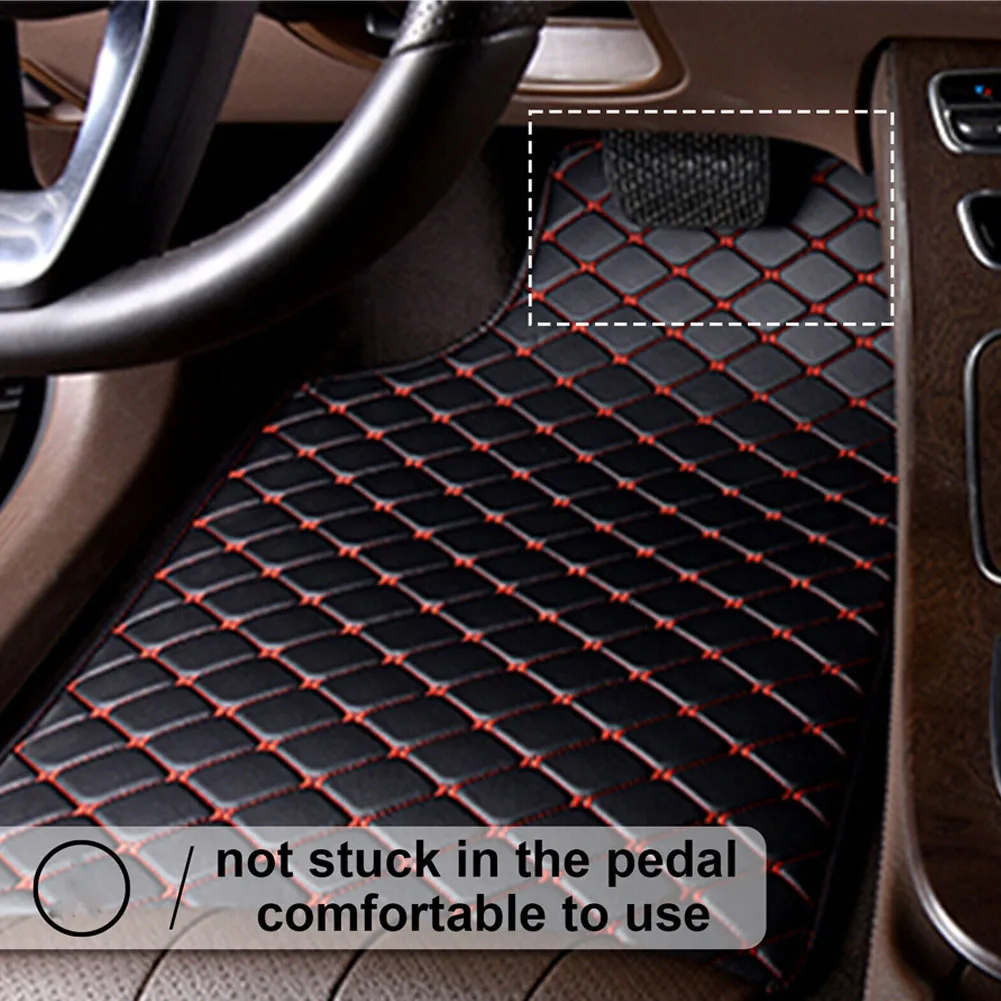 Car Floor Mats Universal Waterproof Leather - Alfombrillas universales para coche, 5 uds.,