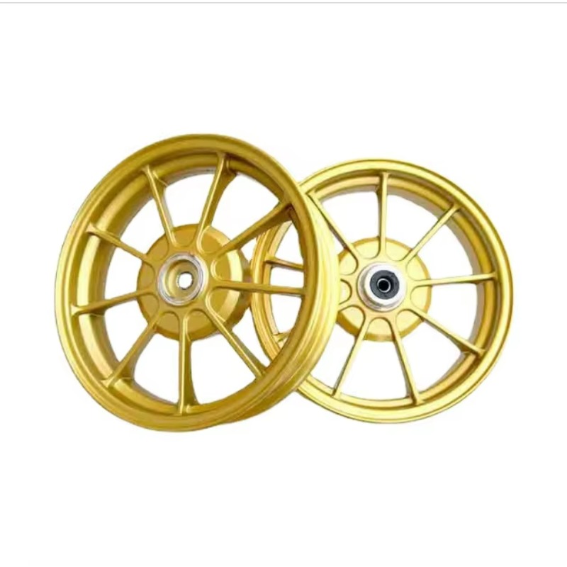 Motorcycle Parts - Ruedas de 10 Pulgadas de Aluminio