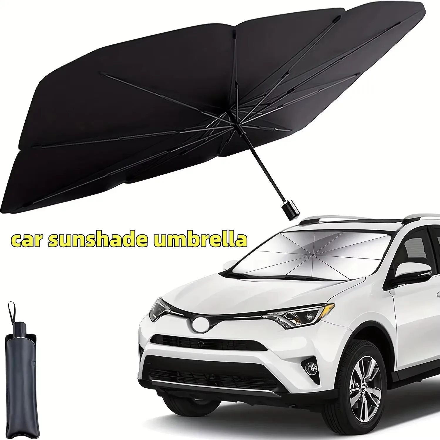 Car Sunshade Windshield Umbrella Foldable - Parasoles Plegables Multiusos para Parabrisas de