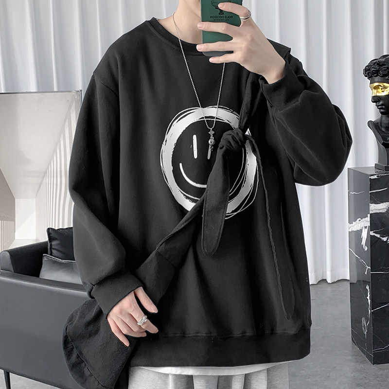 Car Care - Camiseta Casual con Estampado de Cara
