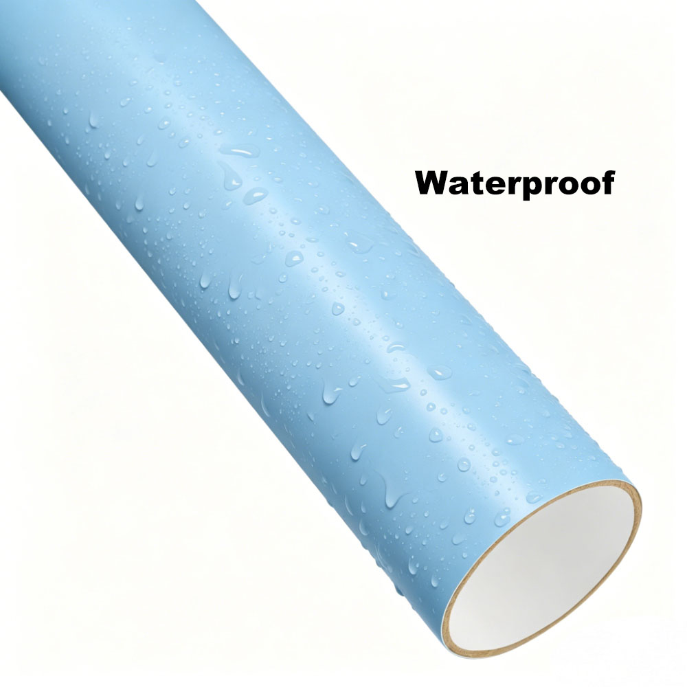 Anti Glare Car Rearview Mirror Film - Vinilo Adhesivo Mate Azul Claro para