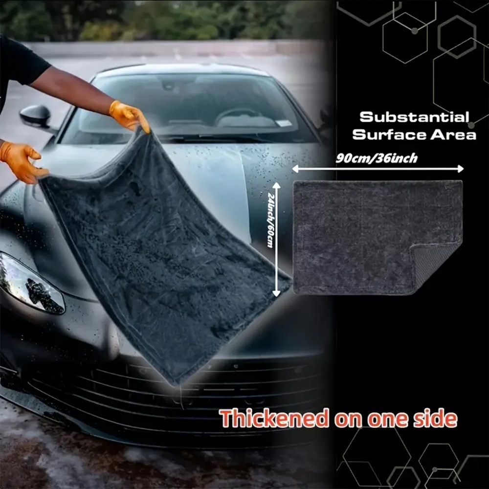 Microfiber Car Drying Towel Super Absorbent - Toalla de Microfibra Extra Grande para
