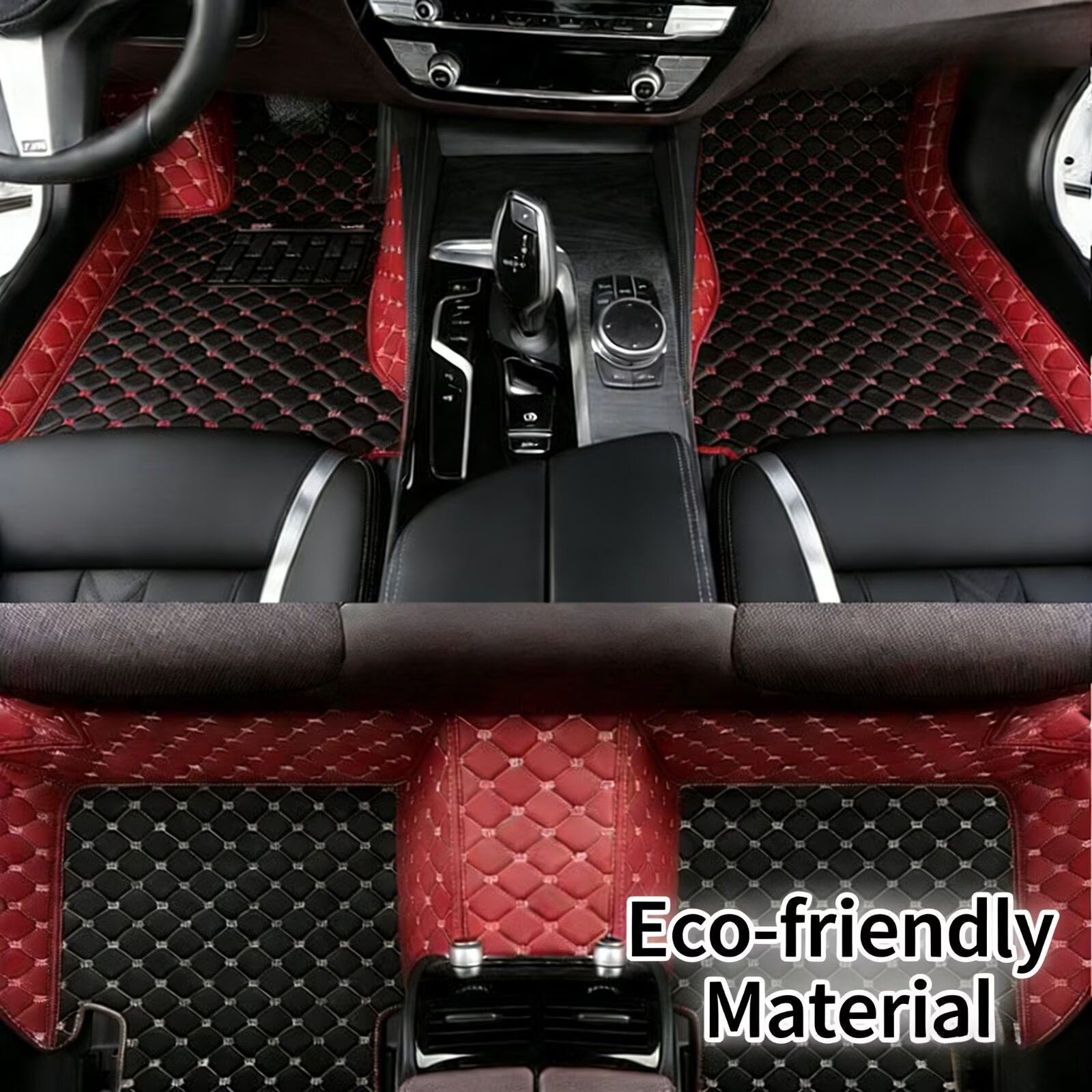 Car Floor Mats Universal Waterproof Leather - Alfombrillas de cuero Para coche Jeep