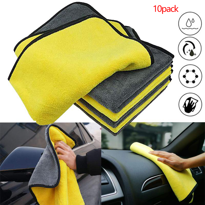 Microfiber Car Drying Towel Super Absorbent - Toalla de Microfibra Extra Gruesa para