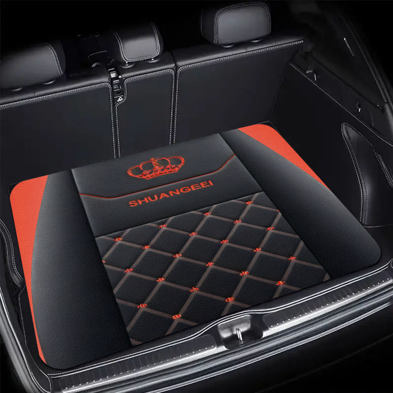 Car Floor Mats Universal Waterproof Leather - Alfombrilla Universal para Auto de Lujo,