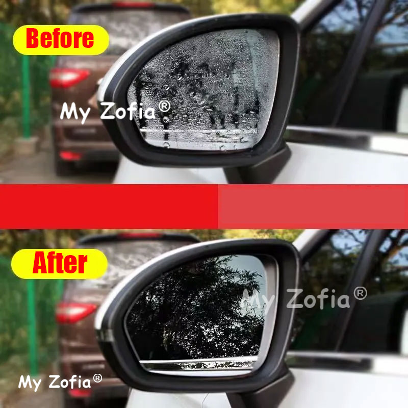Película Protectora Antilluvia - Anti Glare Car Rearview Mirror Film reseña y precio