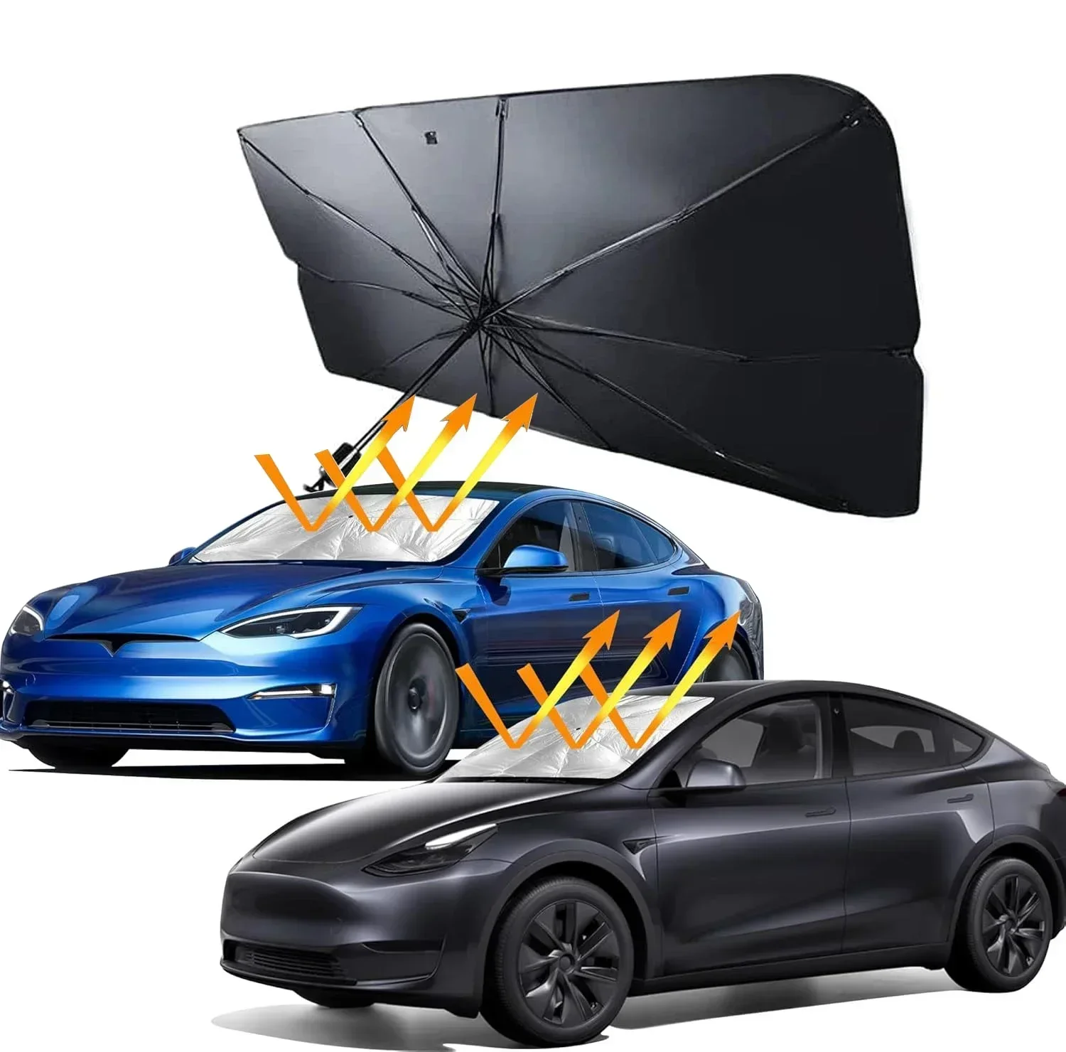 Parasol Plegable para Parabris - Car Sunshade Windshield Umbrella Foldable reseña y precio