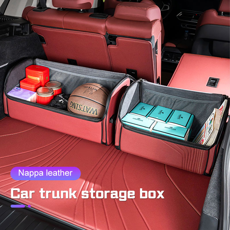 Caja organizadora de maletero  - Car Trunk Organizer Foldable Storage Box reseña y precio