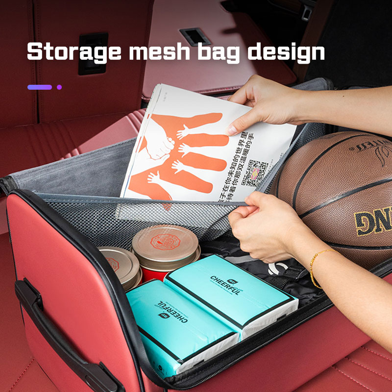 Caja organizadora de maletero  - Car Trunk Organizer Foldable Storage Box reseña y precio