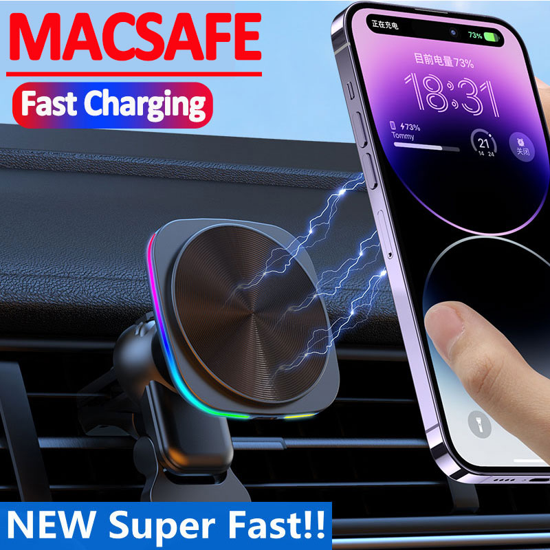 Soporte Magnético Inalámbrico  - Magnetic Phone Holder For Car Vent reseña y precio