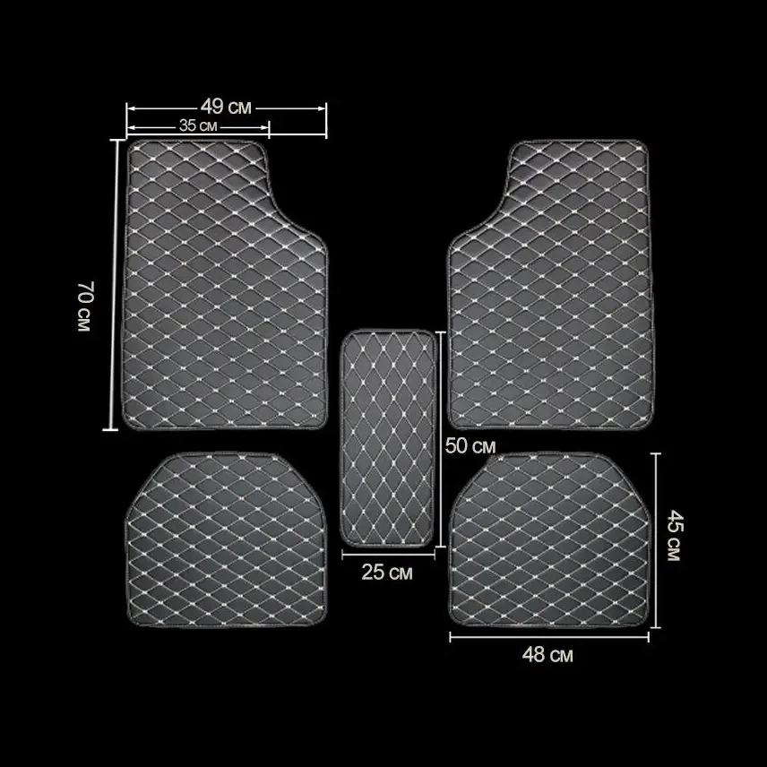 Alfombrillas para el suelo del - Car Floor Mats Universal Waterproof Leather reseña y precio