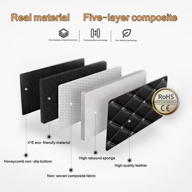 Alfombrillas para el suelo del - Car Floor Mats Universal Waterproof Leather reseña y precio