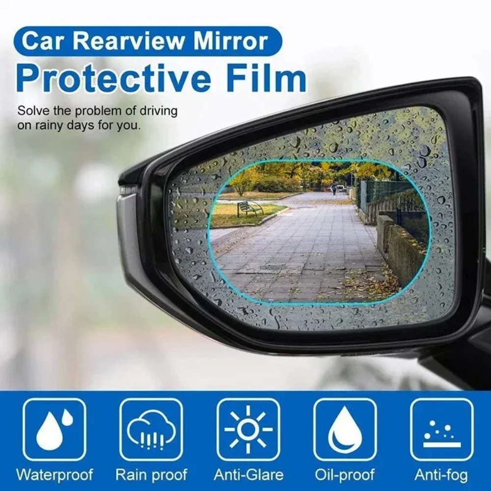 Película protectora para espej - Anti Glare Car Rearview Mirror Film reseña y precio