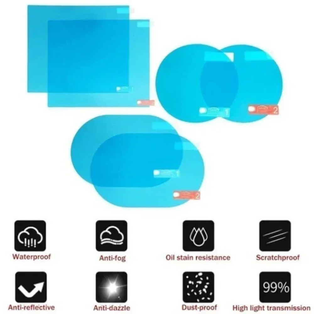 Película protectora para espej - Anti Glare Car Rearview Mirror Film reseña y precio