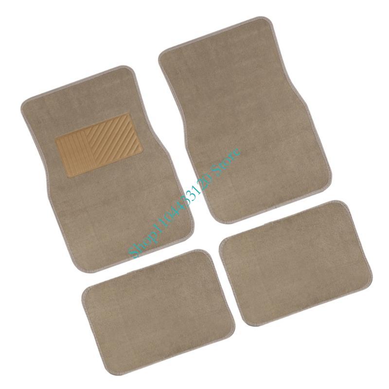 0XXD 4 Uds. Alfombrillas unive - Car Floor Mats Universal Waterproof Leather reseña y precio