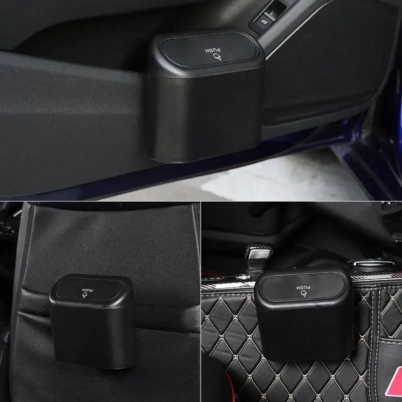 Mini Basurero para Auto con Ta - Waterproof Car Trash Can With Lid reseña y precio