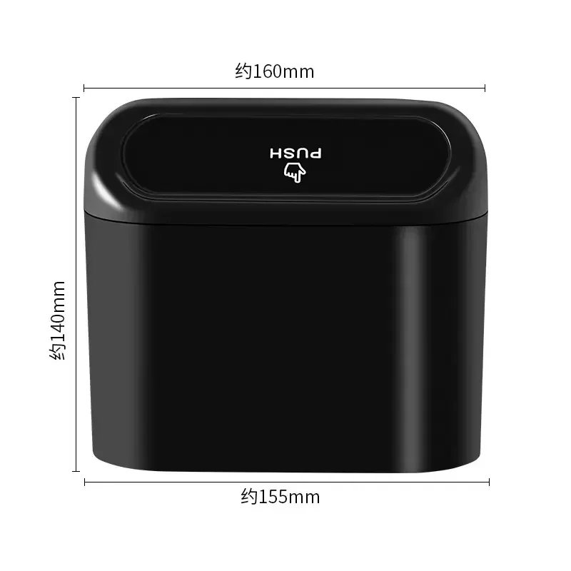 Mini Basurero para Auto con Ta - Waterproof Car Trash Can With Lid reseña y precio