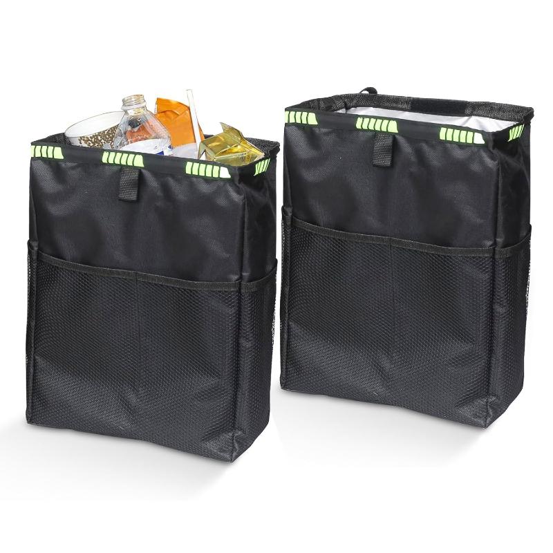 Cubo de basura plegable para c - Waterproof Car Trash Can With Lid reseña y precio