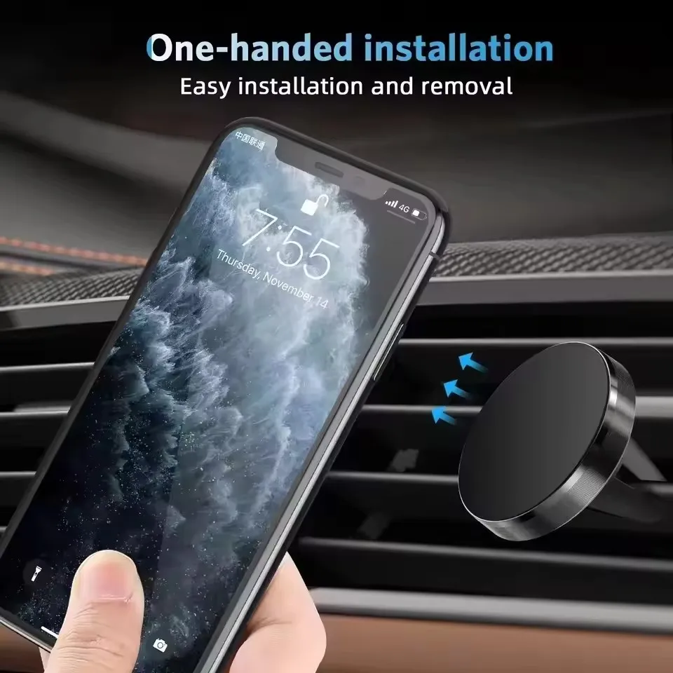 Soporte magnético para teléfon - Magnetic Phone Holder For Car Vent reseña y precio
