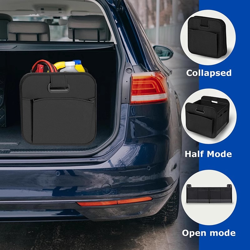 Caja de almacenamiento plegabl - Car Trunk Organizer Foldable Storage Box reseña y precio