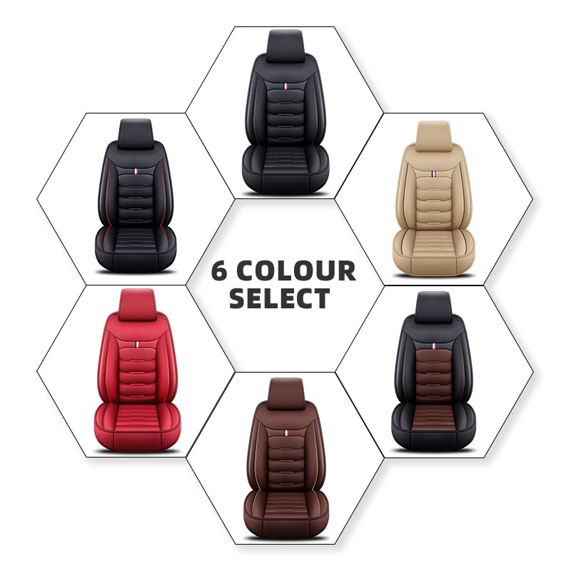 Fundas universales para asient - Leather Car Seat Covers Full Set Universal reseña y precio