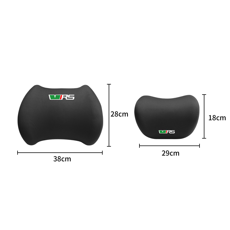 Almohada para reposacabezas de - Memory Foam Car Neck Pillow Lumbar Support reseña y precio