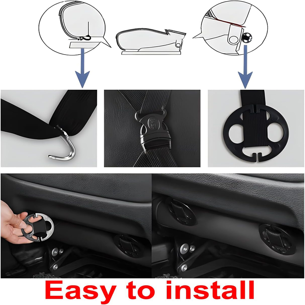 Fundas de asiento de coche de  - Leather Car Seat Covers Full Set Universal reseña y precio