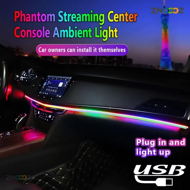 ZNOOOZ-luces LED de ambiente p - Led Ambient Interior Car Lights App Control reseña y precio