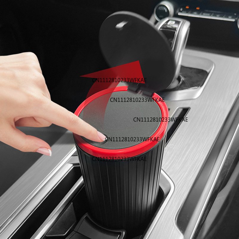Cubo de basura para coche, sum - Waterproof Car Trash Can With Lid reseña y precio