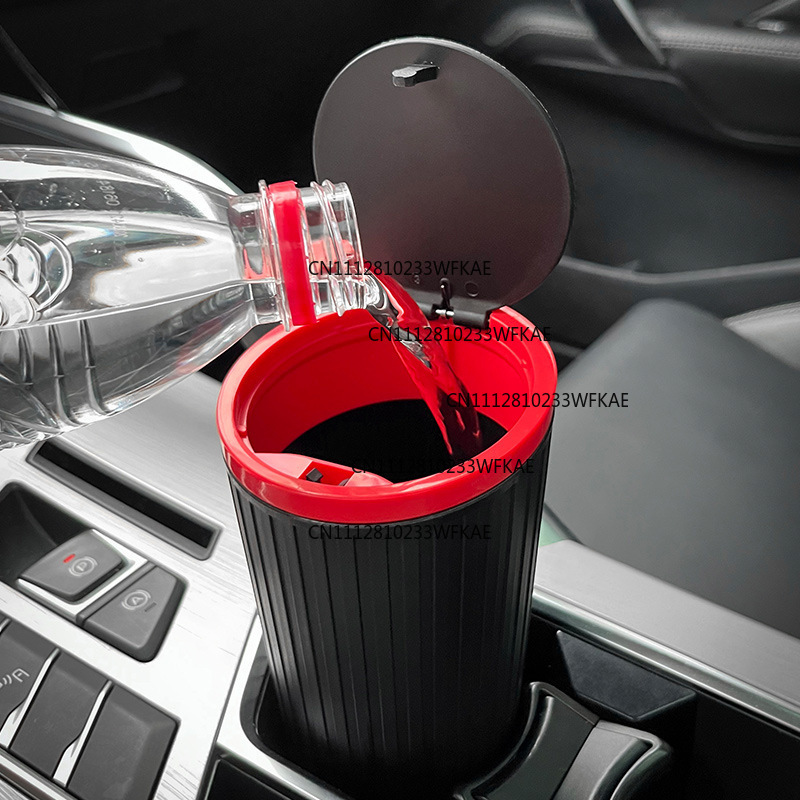 Cubo de basura para coche, sum - Waterproof Car Trash Can With Lid reseña y precio