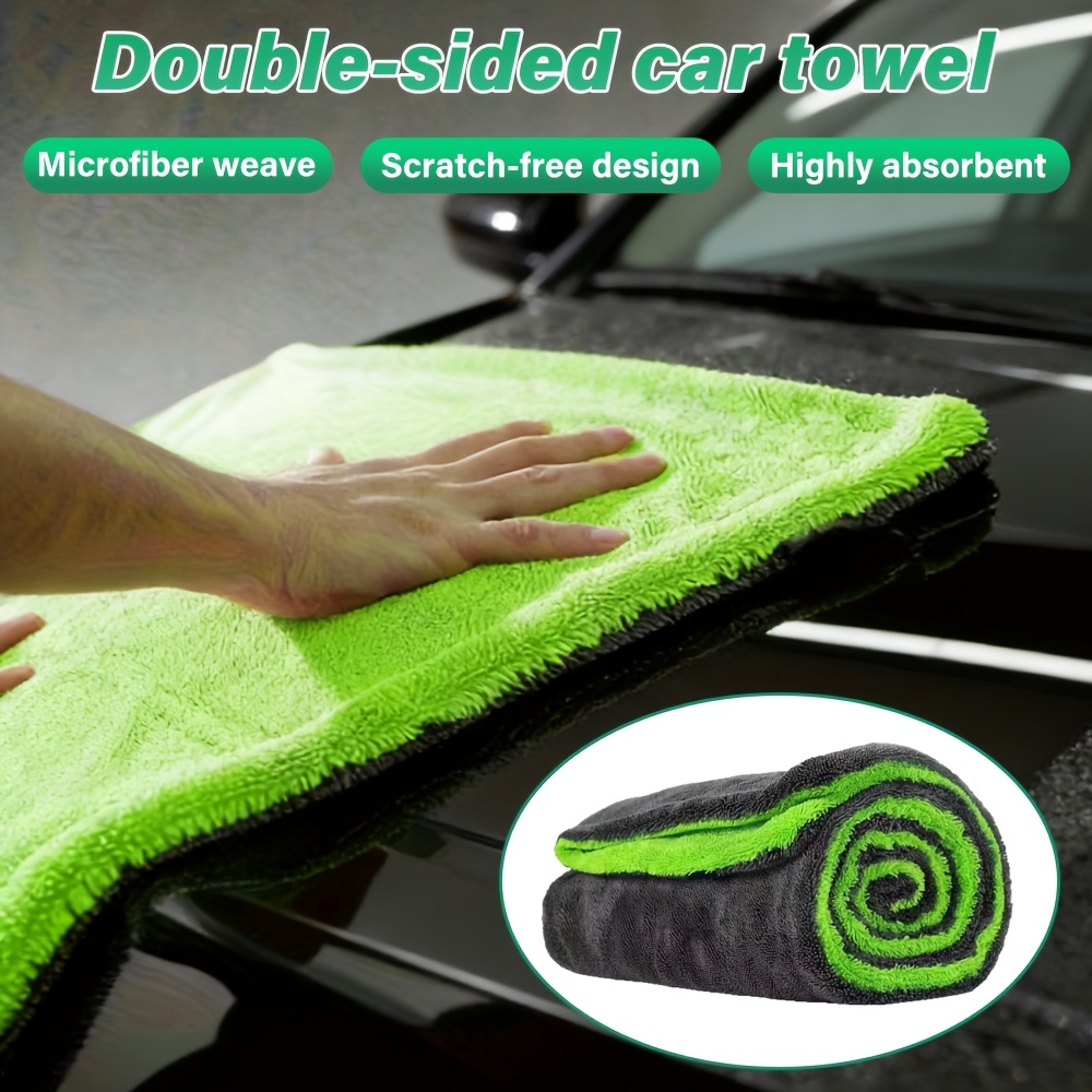 Toalla de Microfibra de Doble  - Car Care reseña y precio