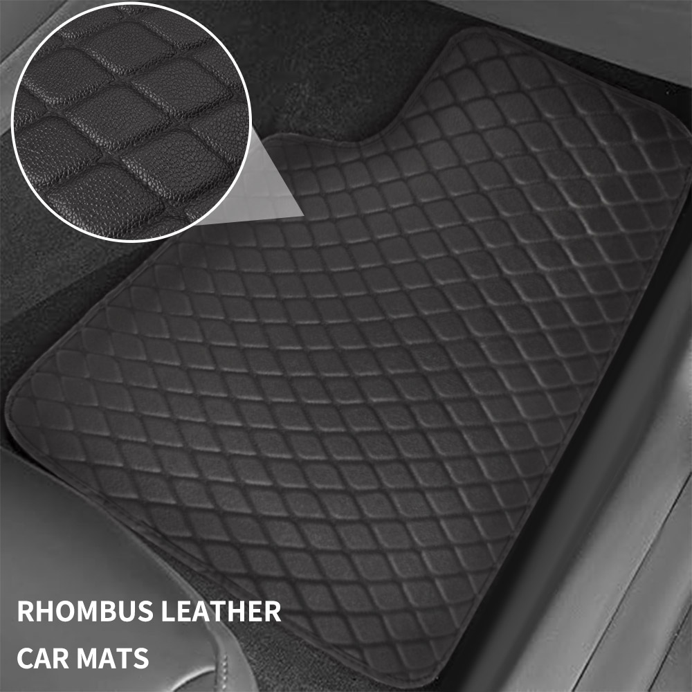 Juego de 5 Alfombrillas Univer - Car Floor Mats Universal Waterproof Leather reseña y precio