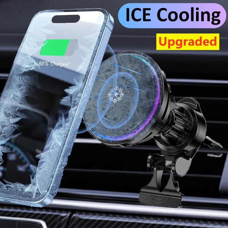 Cargador de coche inalámbrico  - Wireless Car Charger Mount Fast Charging reseña y precio