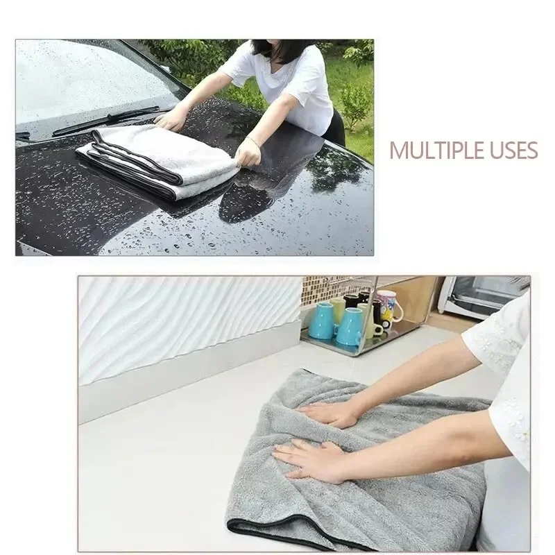 Toalla de microfibra para lava - Microfiber Car Drying Towel Super Absorbent reseña y precio