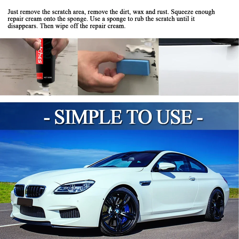 Pasta para Pulir Arañazos de C - Car Scratch Repair Polishing Wax Paste reseña y precio
