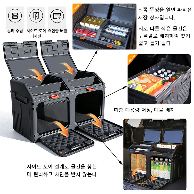 Caja de Almacenamiento para Ma - Car Trunk Organizer Foldable Storage Box reseña y precio