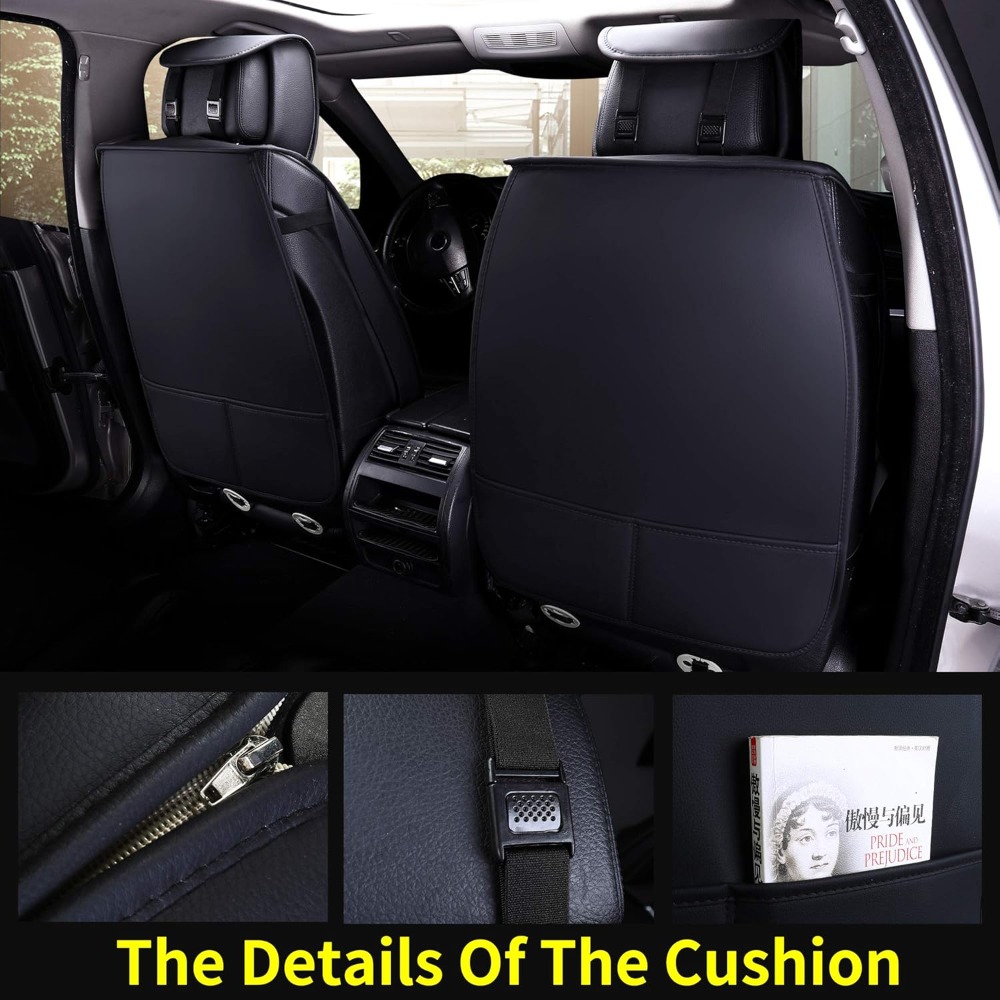 Juego completo de fundas para  - Leather Car Seat Covers Full Set Universal reseña y precio