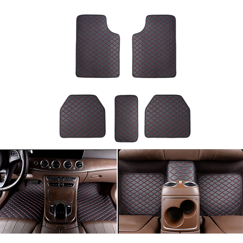 Alfombrillas universales para  - Car Floor Mats Universal Waterproof Leather reseña y precio