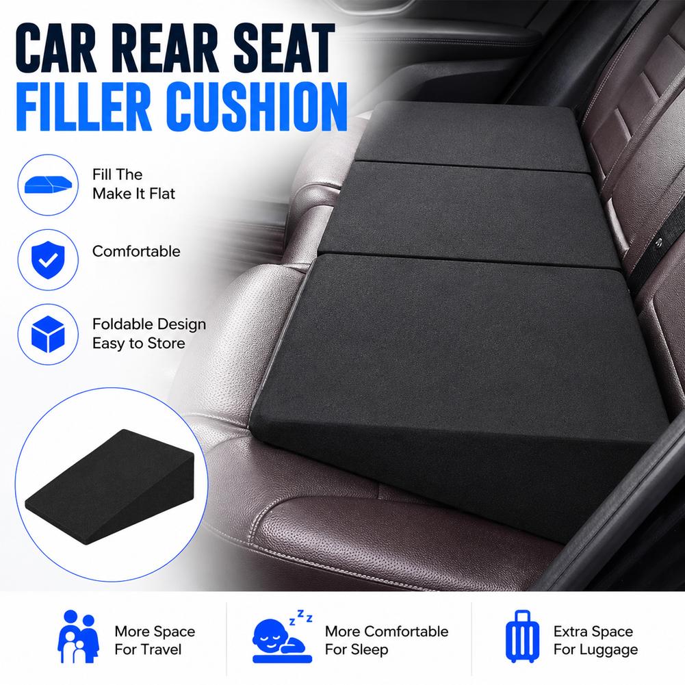 Almohadilla niveladora para as - Memory Foam Car Neck Pillow Lumbar Support reseña y precio