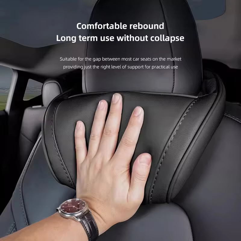 Soporte para Reposacabezas de  - Memory Foam Car Neck Pillow Lumbar Support reseña y precio