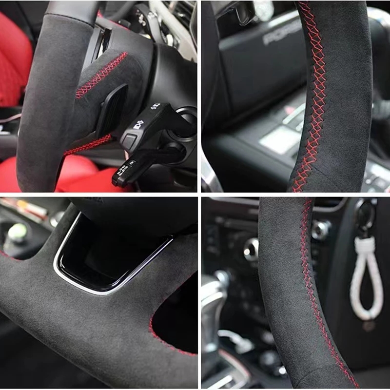 Protector para volante de coch - Car Steering Wheel Cover Anti Slip Breathable reseña y precio