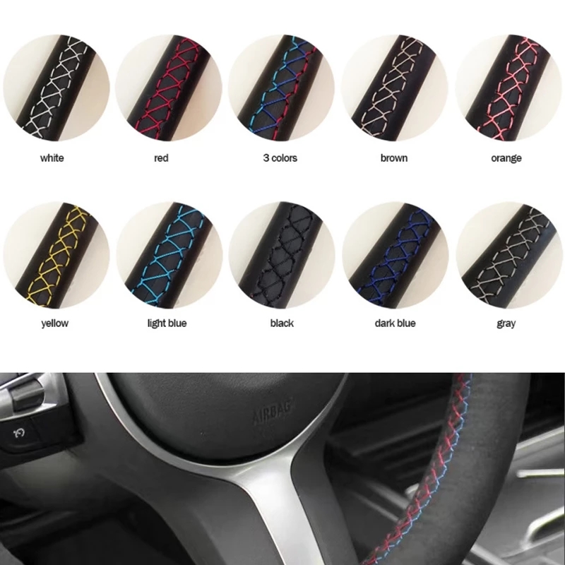 Protector para volante de coch - Car Steering Wheel Cover Anti Slip Breathable reseña y precio