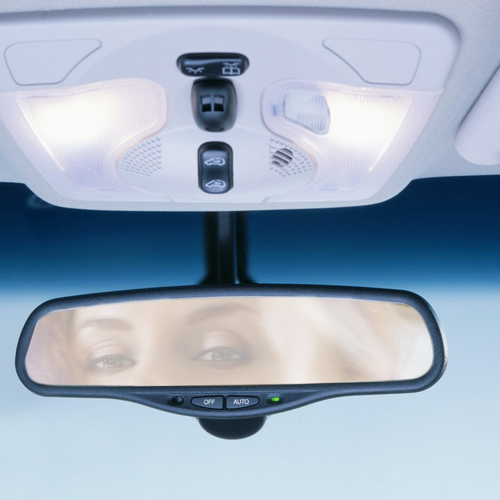 1 Juego de Película Antivaho p - Anti Glare Car Rearview Mirror Film reseña y precio