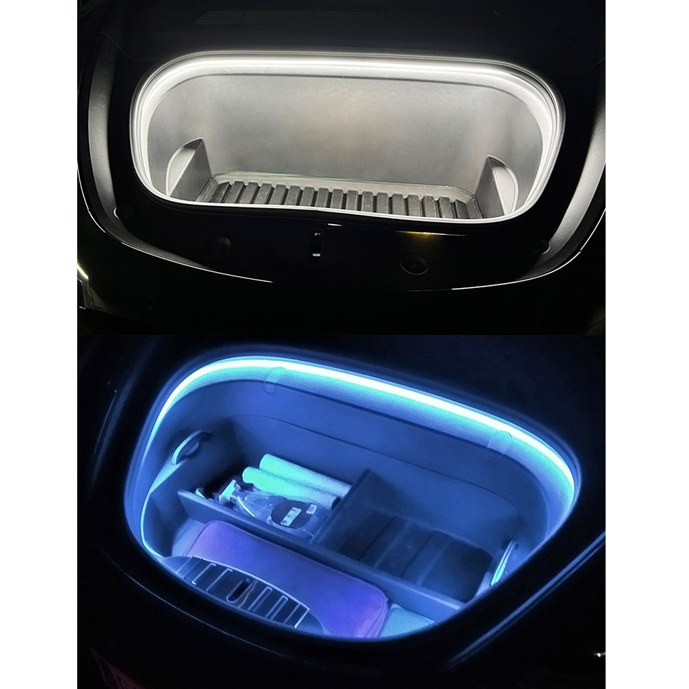 Para Tesla Model 3 Y S X RGB A - Led Ambient Interior Car Lights App Control reseña y precio